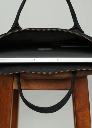 Кожаный чехол для macbook, кожаный чехол для ультрабука, кожаный чехол для любой модели ноутбука3 фото