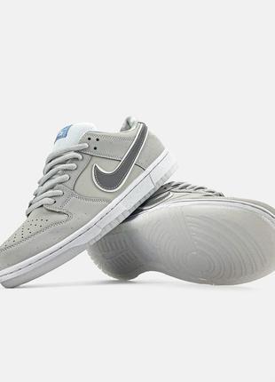 Nike sb dunk low "white lobster"6 фото