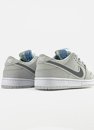 Nike sb dunk low "white lobster"5 фото