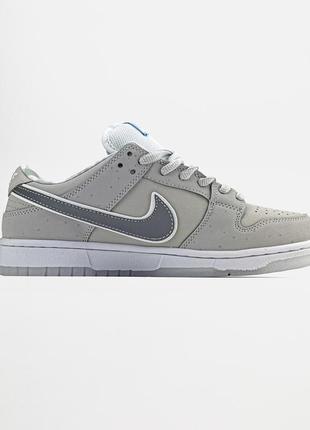 Nike sb dunk low "white lobster"9 фото