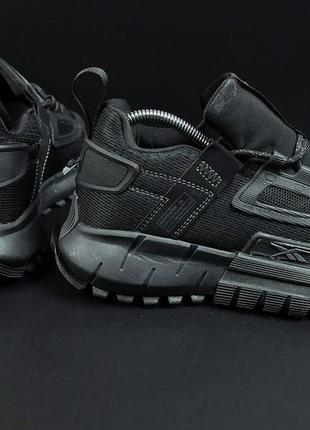 Кроссовки мужские reebok zig kinetica edge all black2 фото