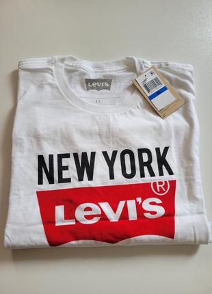 Футболка мужская levis, new york, xl8 фото