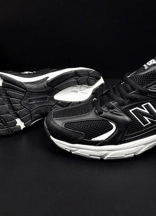 New balance 530 black & white5 фото