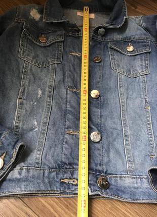 Джинсовая куртка ветровка джинсовка2 фото