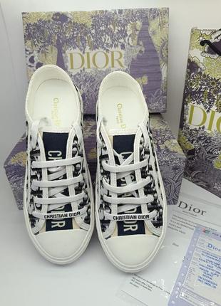 Кеды  в стиле dior.2 фото