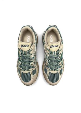 Кроссовки женские для бега asics gel kahana 8 beige красивые бежевые качественные кроссовки асикс демисезонные4 фото