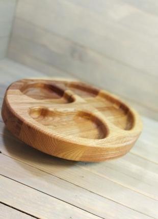 Деревянная тарелка, тарелка из дерева, детская тарелка6 фото
