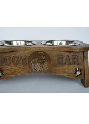 Миски на підставці pet'a s bar для собак 3d пес - розмір m1 фото