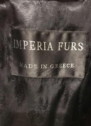 Стильна норкова шуба imperia furs норкова шуба. greece.греція3 фото