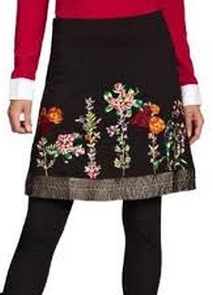 Юбка в цветочный принт