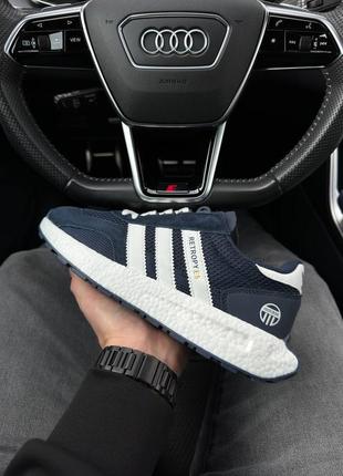 Мужские кроссовки adidas retropy e5 navy white 41-42-43-44-45