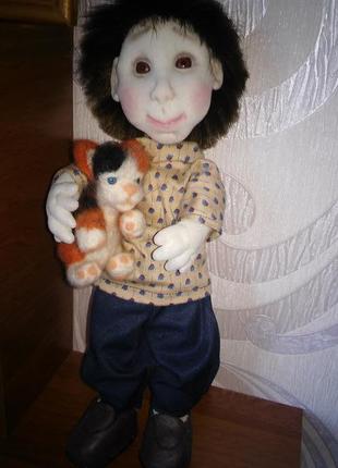 Текстильні ляльки1 фото