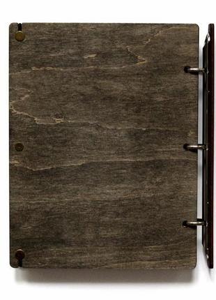 Деревянный блокнот mr. craft "harry potter" a5 210x170 мм 100 листов на кольцевом механизме6 фото