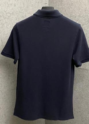 Синя футболка поло від бренда g-star raw4 фото