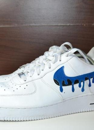 Nike air force 1 custom 44р кроссовки ботинки оригинал кожаные