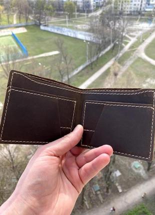 Шкіряний гаманець "norwich".3 фото