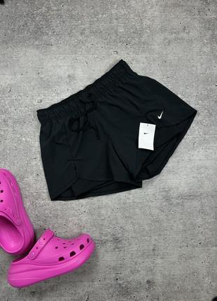 Новые шорты nike pro flex women's 2-in-1 black1 фото