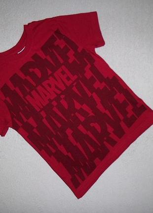 Футболка marvel primark l на 7-8 лет. рост 128 см.1 фото