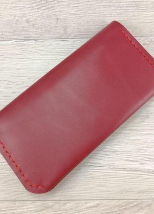 Шкіряний гаманець-портмоне з натуральної шкіри!3 фото