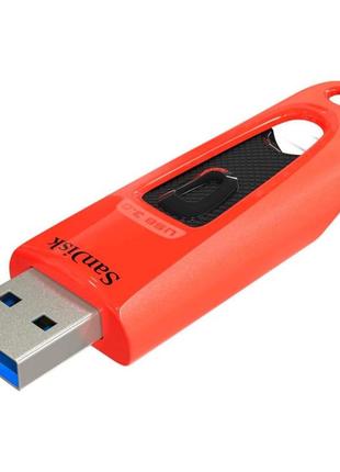 Flash sandisk usb 3.0 ultra 64gb (130mb/s) red