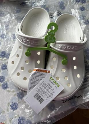 Crocs новые белые2 фото