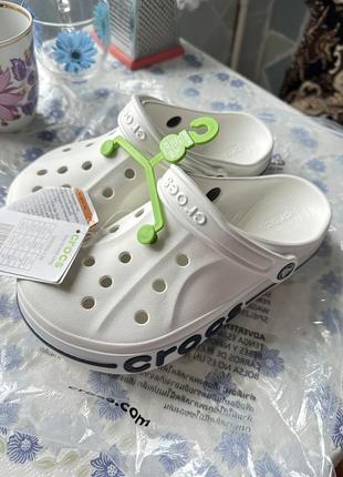 Crocs новые белые3 фото