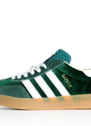 Adidas gazelle x gucci5 фото