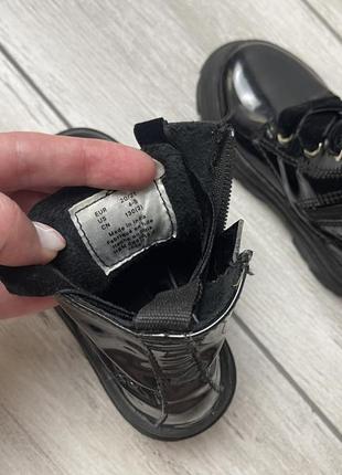 Стильные черные ботинки ботинки h&amp;m10 фото
