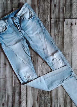 👖💖 светлые стрейчевые джинсы