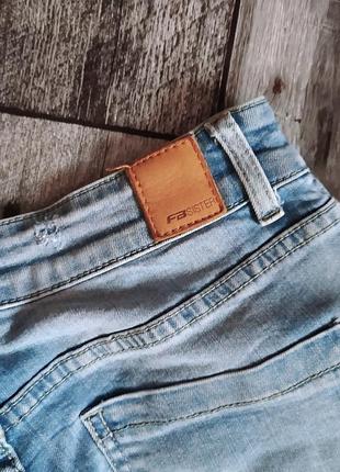 👖💖 светлые стрейчевые джинсы4 фото