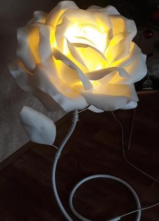 Декоративный светильник "роза счастья"
