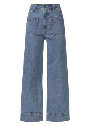 Классные женские джинсы палаццо, длинна 7/8 esmara германия размер евро 402 фото
