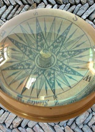 Компас бронзовый морской 8,3 см 🔥🔥🔥