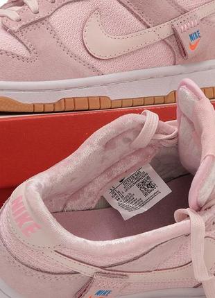 Nike dunk teddy bear pink5 фото