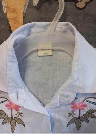 Сорочка блузка  рубашка 8-9лет4 фото