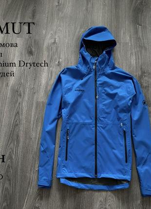 Mammut drytech premium jacket мужская, штормовая куртка на мембране