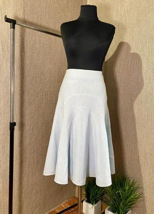 Льняная юбка 💎 hobbs 💎 размер 121 фото