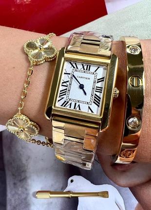 Часы cartier tank2 фото