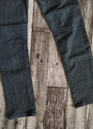 👖💫💙 джинсы з молнией на низу штанины4 фото