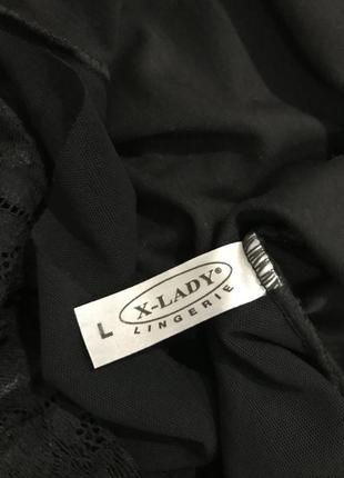 Костюм фактурная юбка mango+ кружевной черный топ майка lingerie р. l5 фото