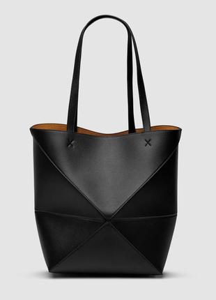 Женская сумочка loewe medium puzzle leather tote bag6 фото