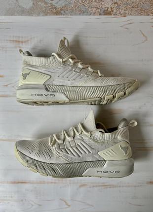 Кросівки under armour project rock 3 hovr white and grey