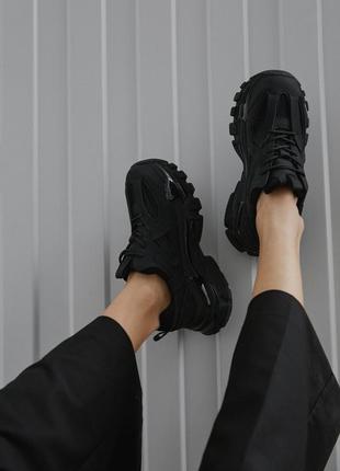 Черные кроссовки женские estro 36 р