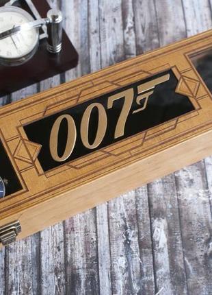 Футляр для часов "agent 007"