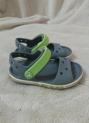 Босоніжки crocs з 5, р. 21-22, устілка 13,2 см1 фото