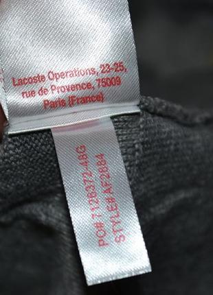 Lacoste s женская кофта свитер оригинал4 фото