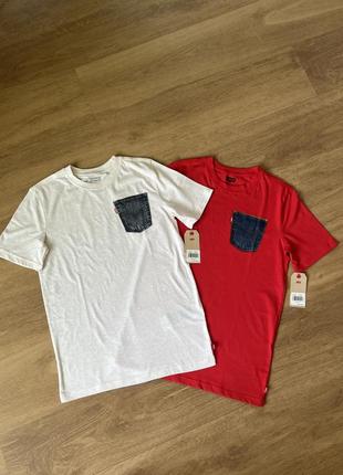 Новий комплект з двох футболок levis розмір s4 фото