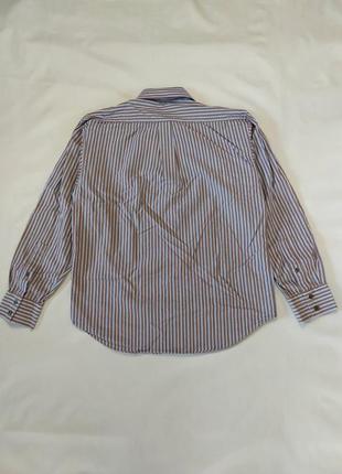 Сорочка vintage ysl yves saint laurent striped multicolor shirt4 фото