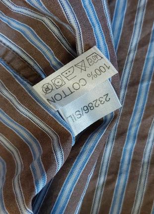 Сорочка vintage ysl yves saint laurent striped multicolor shirt8 фото