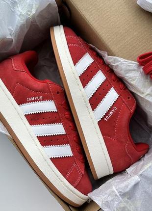 Adidas campus 00s red ho3474 / адідас кампус червоні